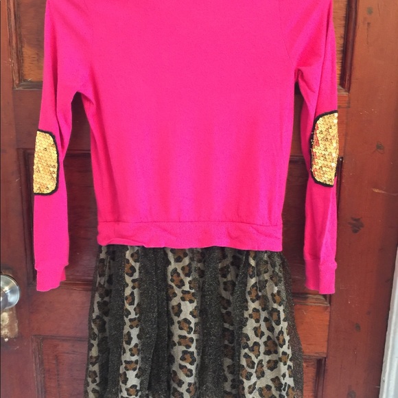 πHOST PICK π Hello Kitty Girl's Cheetah Dress - Picture 3 of 8